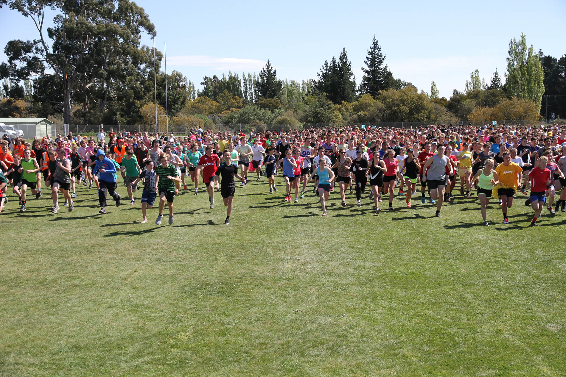 Students participating at NZ secondary school Lincoln High 